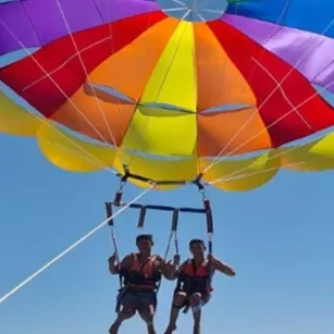 Parasailing in Eilat